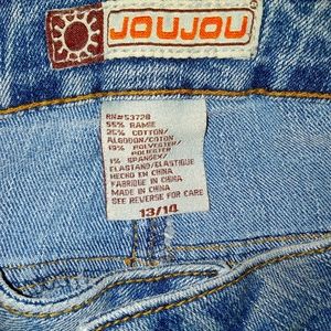 Jou Jou Embroidered Vintage Jeans